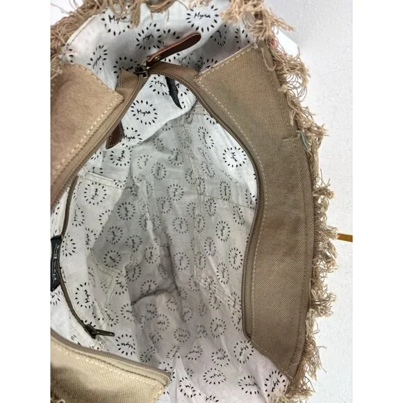 New Myra Bag Natures Delight Natural Southwestern Casual Fabric Cowgirl Festival - Picture 9 of 12